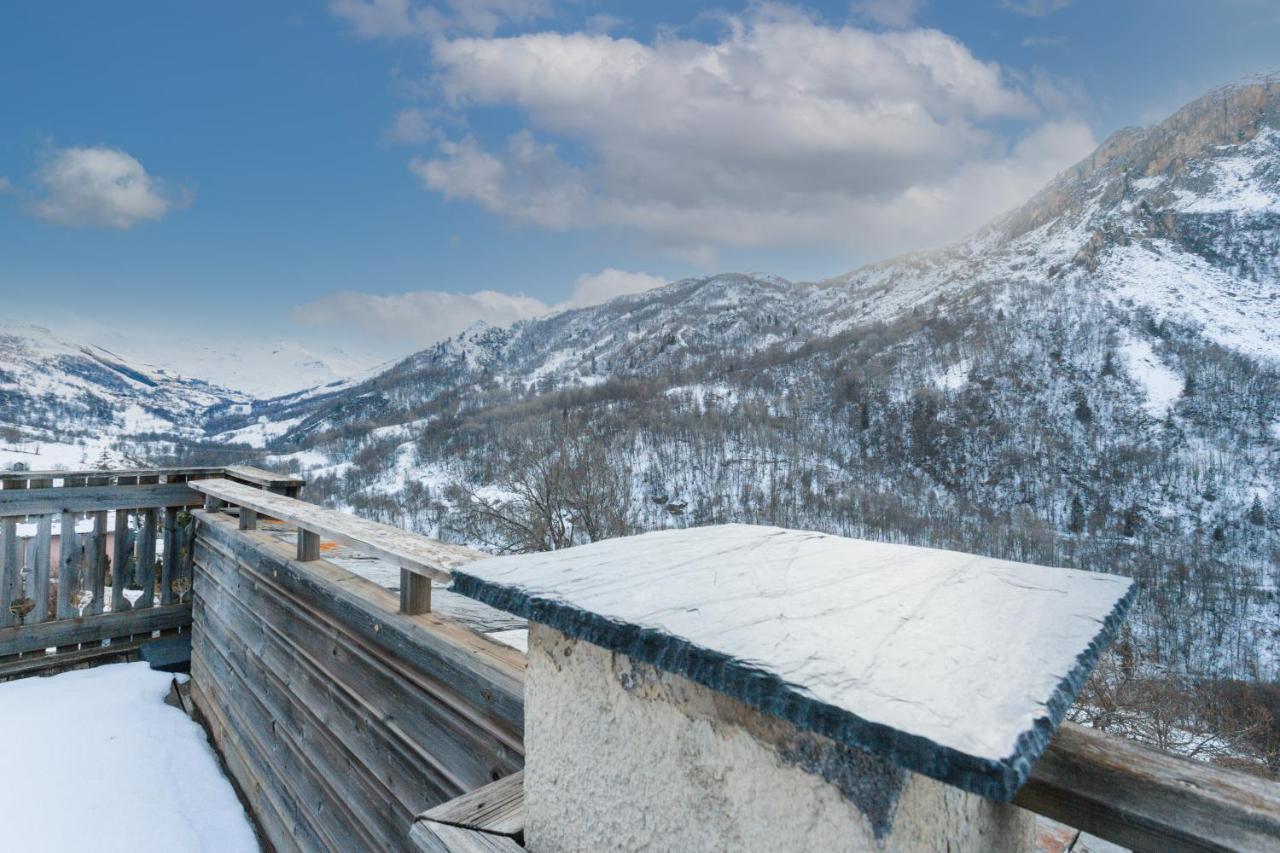Le Petit Paradis, Chalet Au Coeur Des 3 Vallees Saint-Marcel  Экстерьер фото